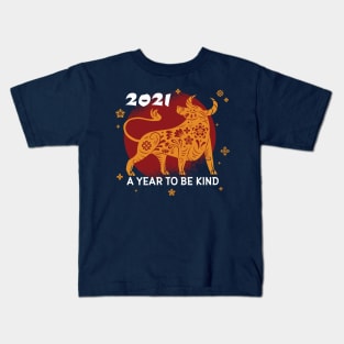 2021 Year To Be Kind Kids T-Shirt